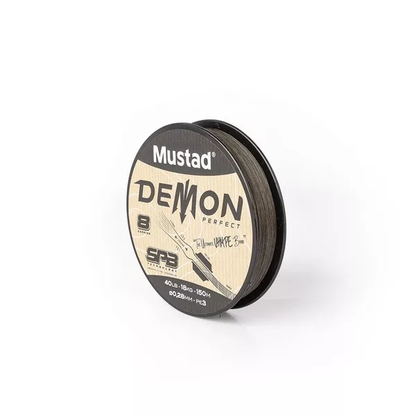 Mustad Demon Perfect Braid Gator Green 0,30mm 150m Braided Main Line