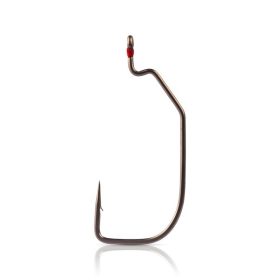 Mustad Assault Wide Gap, 2/0 6pcs Offset Hook
