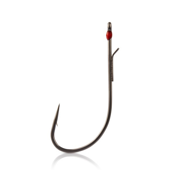 Mustad Alpha-Grip Finesse, 2/0 5pcs Bearded Bearded Basshook with ears