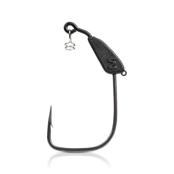 Mustad Infiltrator Weighted 5G Titanx 1 Eyed, Barbed Offset Hook 3pcs