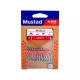 Mustad Ruthless Eyed 5/0 Eyed, Barbed Hook 5pcs