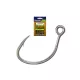 Mustad Ruthless In-Line Titan Steel 1 Eyed, Barbed Hook 6pcs