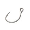 Mustad Ruthless In-Line Titan Steel 3/0 Eyed, Barbed Hook 5pcs