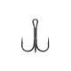 Mustad Np Round Bend Treble Hook 2/0 5pcs Treble Hook