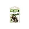Mustad Ultra NP Single Catfish Black Nickel 2/0 Eyed, Barbed Hook 8 pcs
