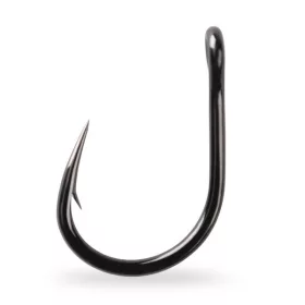   Mustad Hoodlum Live Bait Hook 3/0 7pcs Eyed, Barbed Catfish Hook