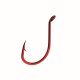 Mustad Beak Big Red 4 10pcs Bearded Bearded Catfishing Hook