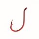 Mustad Beak Big Red 3/0 7pcs Bearded Bearded Catfishing Hook