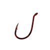 Mustad Beak Big Red 2 Eyed, Barbed Hook 12pcs