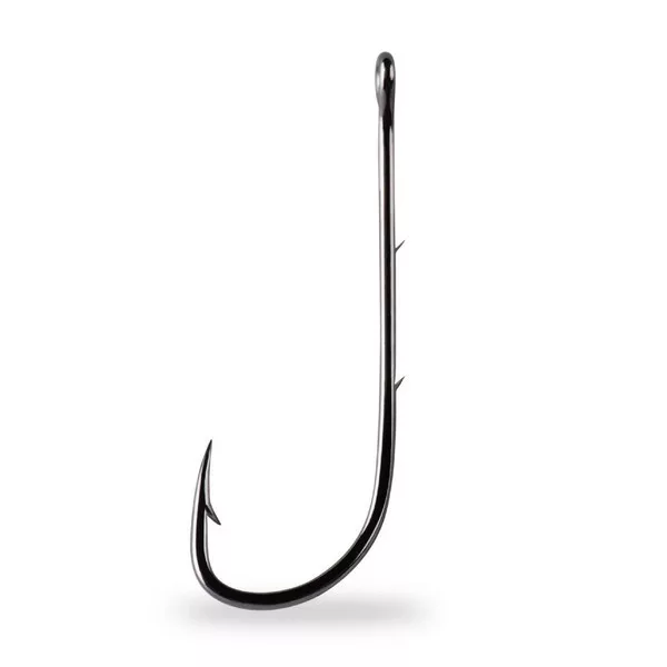 Mustad Baitholder 1/0 Eyed, Barbed Hook 8pcs