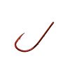 Mustad Red Baitholder 1 Eyed, Barbed Hook 14pcs