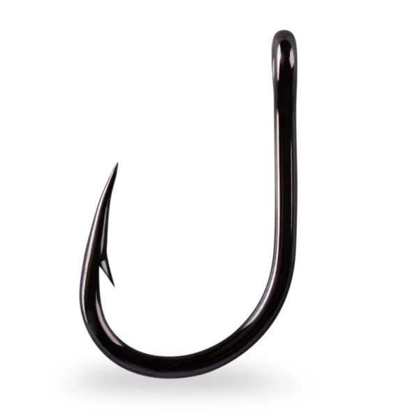 Mustad Oshaughnessy 1/0 Eyed, Barbed Catfish Hook 7db