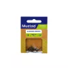 Mustad Blue Allround Hook 1/0 Spaded, Barbed Feeder Hook 12pcs