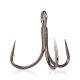 Mustad In-Line Triple Grip® Titan Steel 1 Treble Hook 6pcs
