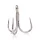 Mustad Un Inline Treble 5X Strong Titan Steel 1/0 Treble Hook 4pcs