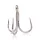 Mustad Un Inline Treble 5X Strong Titan Steel 8/0 Treble Hook 2pcs