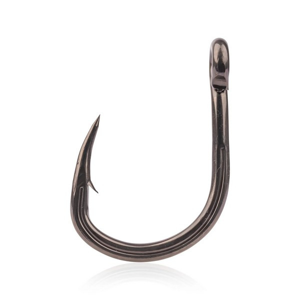 Mustad Hoodlum® Titan Steel 2/0 Ear, Bearded Hook 7pcs