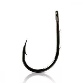 Mustad Eyed Baitholder Hook 8 10pcs Eyed, Barbed Carp Hook
