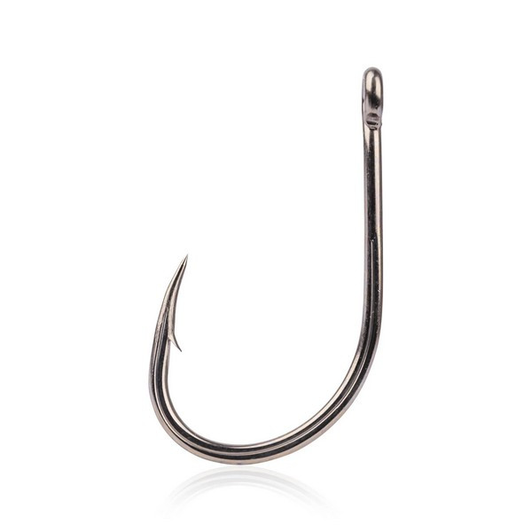 Mustad Big Gun® Titanium Steel 2/0 Eared, Bearded Hook 7pcs