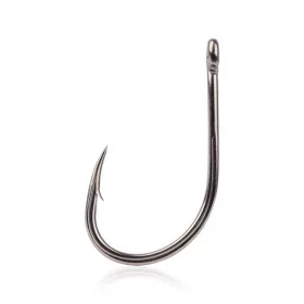 Mustad Big Gun® Titan Steel 4/0 Eyed, Barbed Hook 5pcs