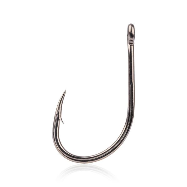 Mustad Big Gun® Titanium Steel 9/0 Bearded Hook with Ears 3db