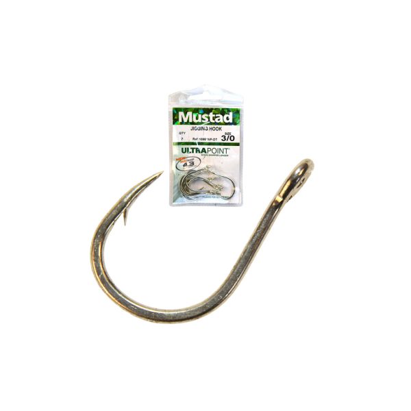 Mustad Jigging Assist 5/0 Jig Assist Hook 5pcs