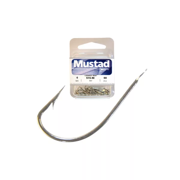 Mustad Crystal Nickel 3/0 Bream Hook 25pcs