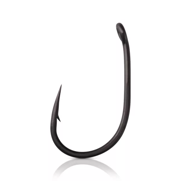 Mustad Carp Wide Gape 2 Eyed, Barbed Boilie Hook 12pcs