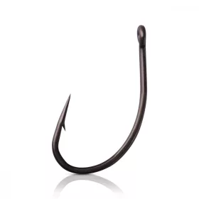   Mustad Ultra Np Carp Xv2 Curve Shank Elite 6 5 pcs Eyed, Barbed Boilie Hook