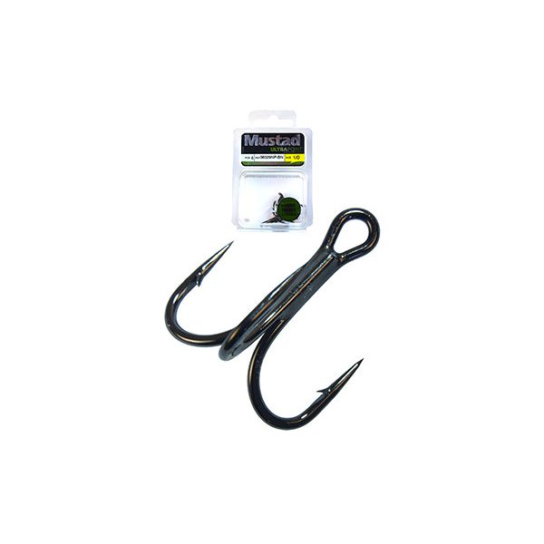 Mustad Needlepoint Treble Hook 1 Treble Hook 5pcs