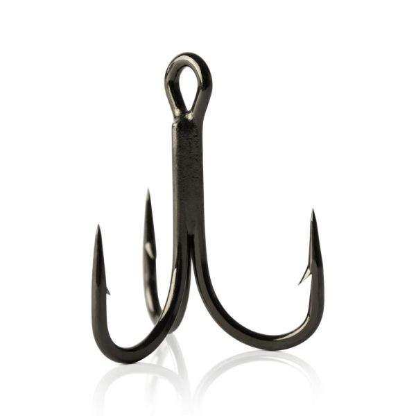 Mustad Needlepoint Treble Hook 3/0 Treble Hook 5pcs