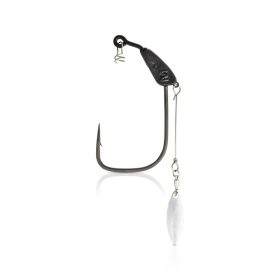   Mustad Infiltrator Blade Weight 6/0 7gr Weighted Offset Hook 2pcs