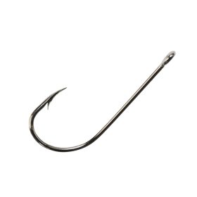 Mustad Long Shank Beak Nickel 3/0 Eyed, Barbed Hook 25pcs