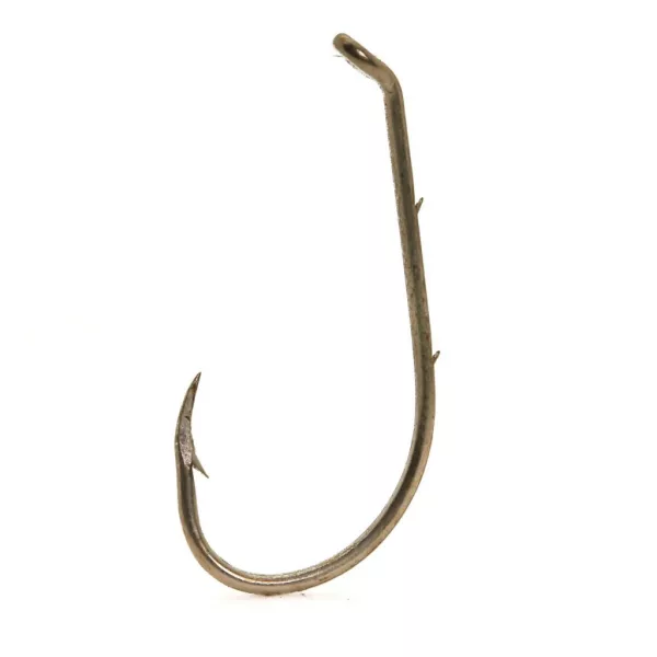 Mustad Beak Bronze 2 Eyed, Barbed Zander Hook 10pcs