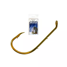   Mustad Beak Baitholder Bronze 8 Eyed, Barbed Zander Hook 10pcs