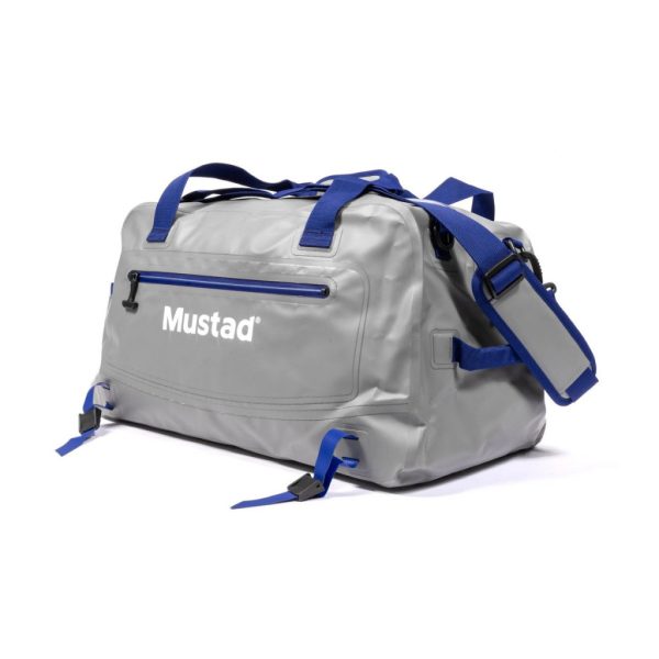 Mustad Daybreak Dry Duffel Bag 50l Grey-Blue Waterproof Bag