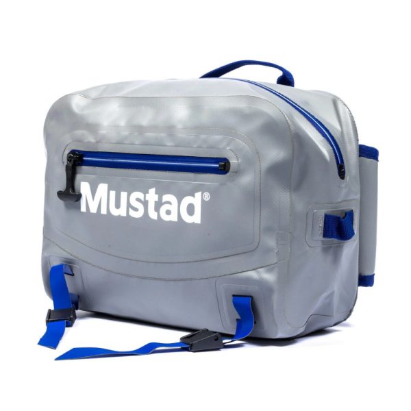 Mustad Daybreak Tactical Pack Grey-Blue Waterproof Bag