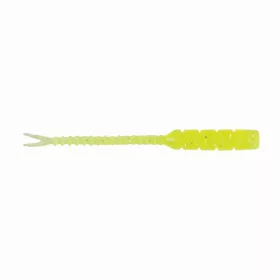   Mustad Aji Hellgramite 5,08cm Clear Chartreuse Plastic Bait 12pcs