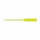 Mustad Aji Hellgramite 5,08cm Clear Chartreuse Plastic Bait 12pcs