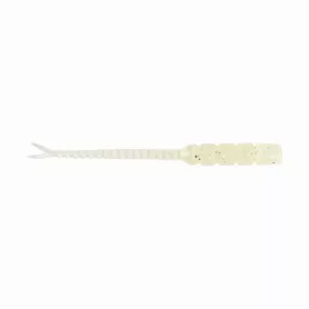   Mustad Aji Hellgramite 5,08cm White Luminous Plastic Bait 12pcs