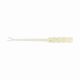 Mustad Aji Hellgramite 5,08cm White Luminous Plastic Bait 12pcs