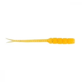   Mustad Aji Hellgramite 5,08cm Orange Luminous Plastic Bait 12pcs