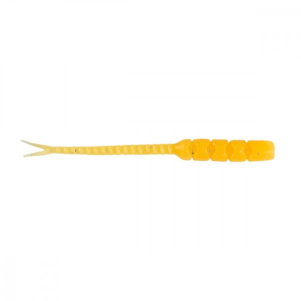 Mustad Aji Hellgramite 5,08cm Orange Luminous Plastic Bait 12pcs