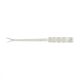 Mustad Aji Hellgramite 5,08cm Clear Luminous Silver Glitter Plastic Bait 12pcs