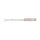 Mustad Aji Hellgramite 5,08cm Clear Purple Glitter Plastic Bait 12pcs