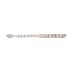   Mustad Aji Beaver Tail 6,35cm Clear Purple Glitter Plastic Bait 12pcs