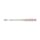 Mustad Aji Beaver Tail 6,35cm Clear Purple Glitter Plastic Bait 12pcs