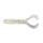 Mustad Aji Craw Tail 4,31cm Clear Rainbow Glitter Plastic Bait 12pcs