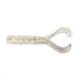 Mustad Aji Craw Tail 4,31cm Clear Rainbow Glitter Plastic Bait 12pcs