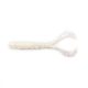 Mustad Aji Craw Tail 4,31cm White Luminous Plastic Bait 12pcs